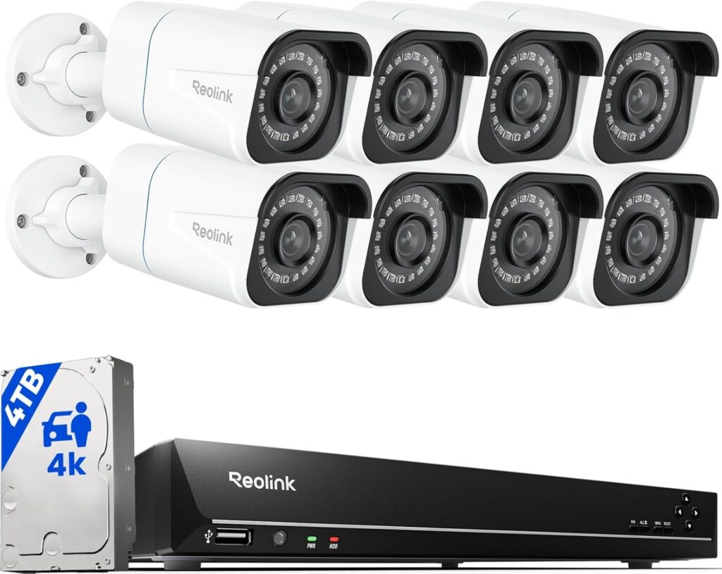 Reolink 4K Überwachungskamera Set