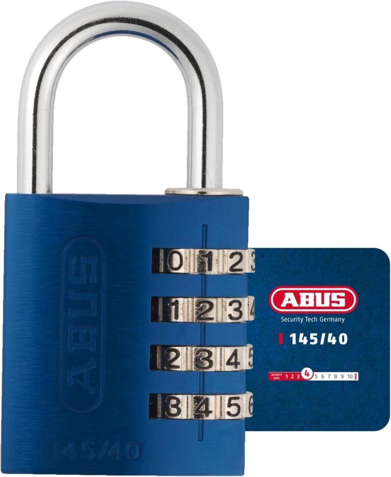 ABUS Zahlenschloss 145/40 Blau - Kofferschloss