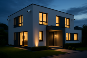 Alarmanlage für Villa mieten